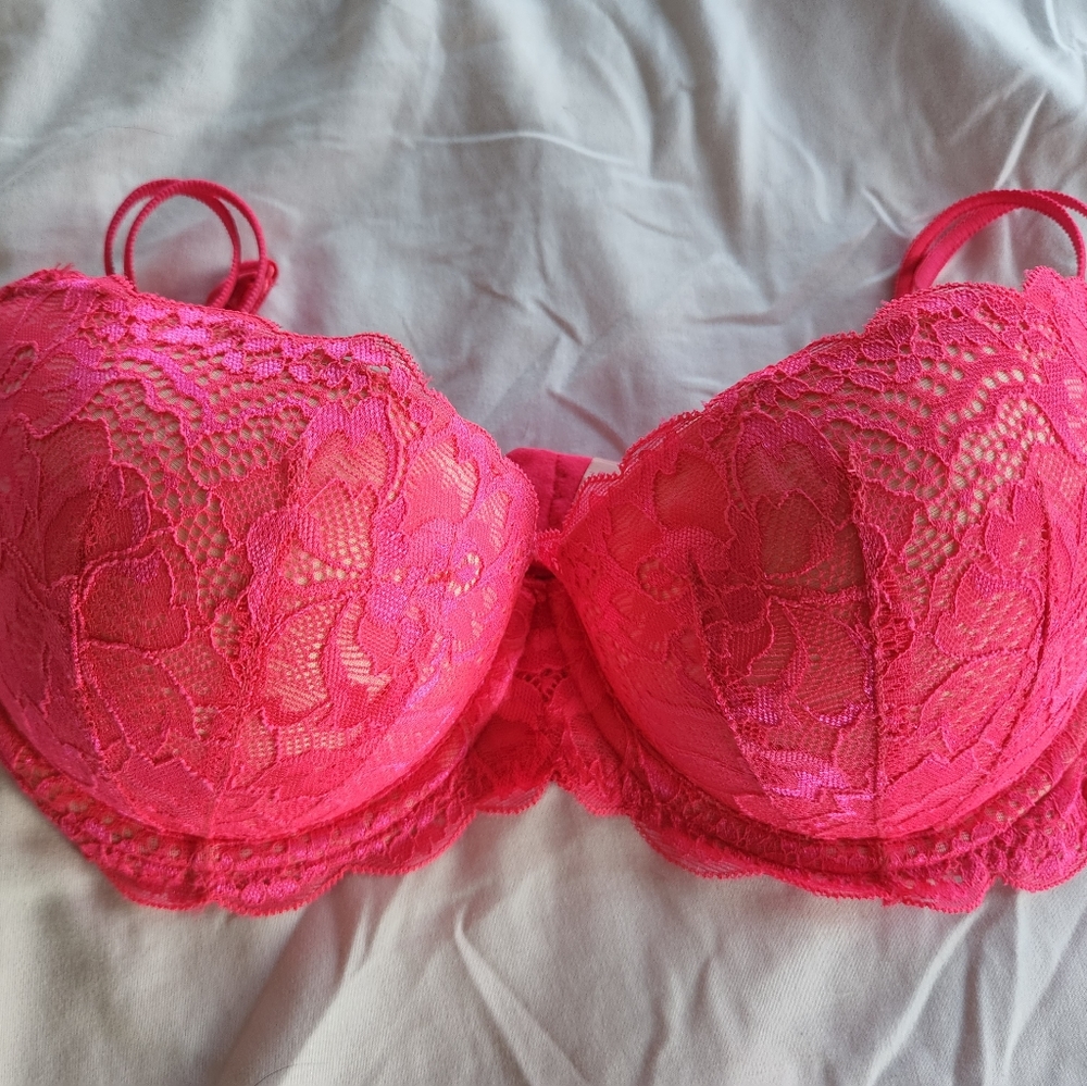 Pink Balonnette bra